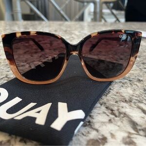 Quay Australia Tortoise Shell Women's Sunglasses